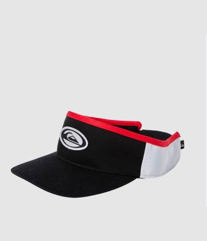 Quiksilver Saturn visor hat black