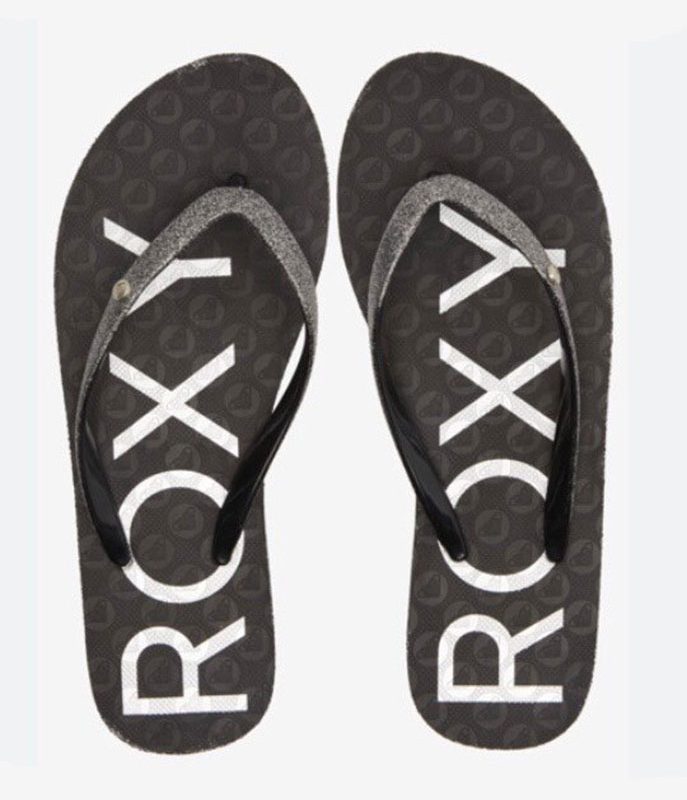 Roxy Viva glitter vi thong black Available sizes
