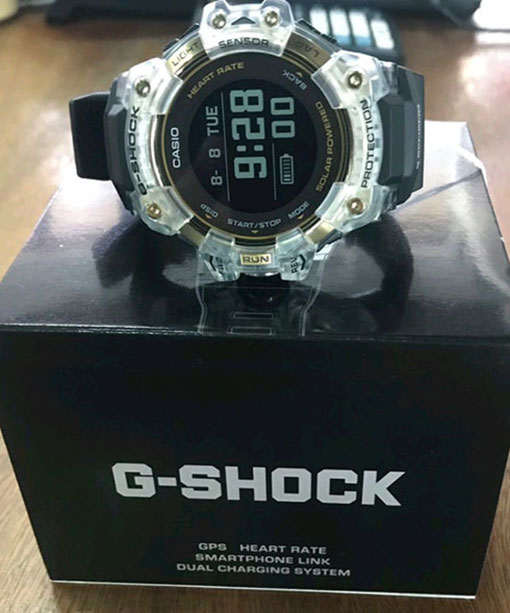 Casio G-Shock G-Squad Limited Edition Heart-Rate Monitor Digital GBD-H1000-1A9 200M Smart Sport Watch