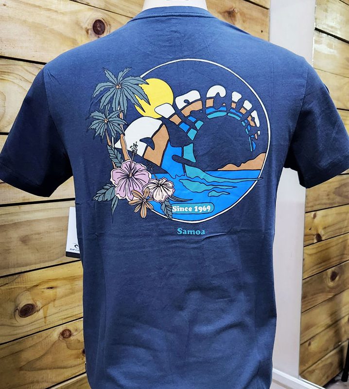 Rip Curl Destination Samoa T-shirt Blue